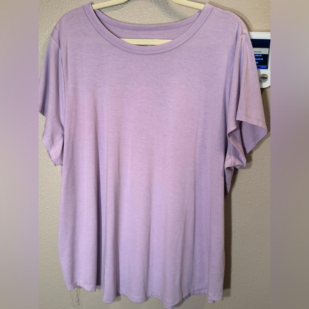 SO Lavender Short Sleeve Crewneck Tee